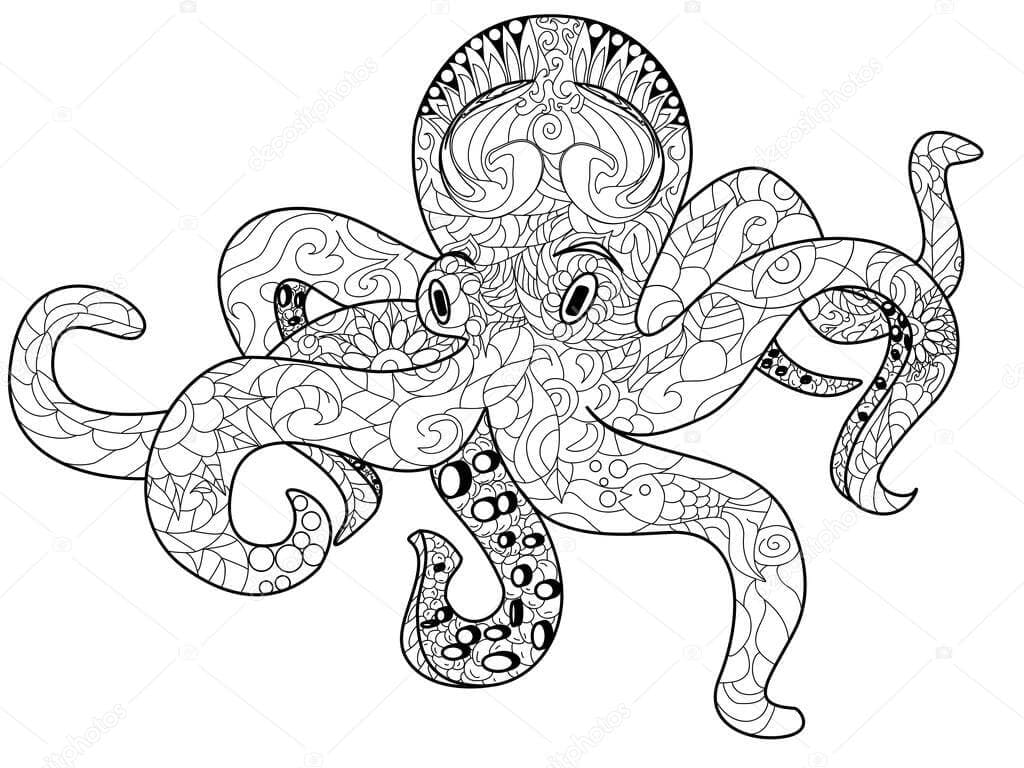 Basis Octopus Mandala