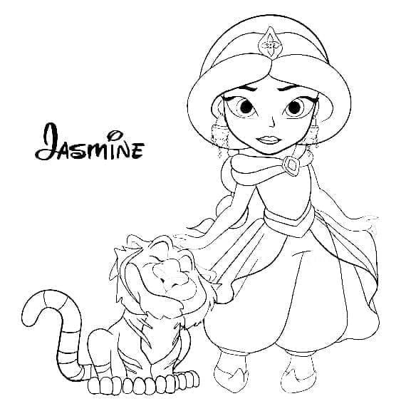 Chibi Prinses Jasmine
