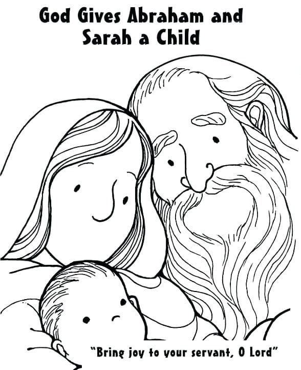 God Geeft Abraham En Sara Een Kind