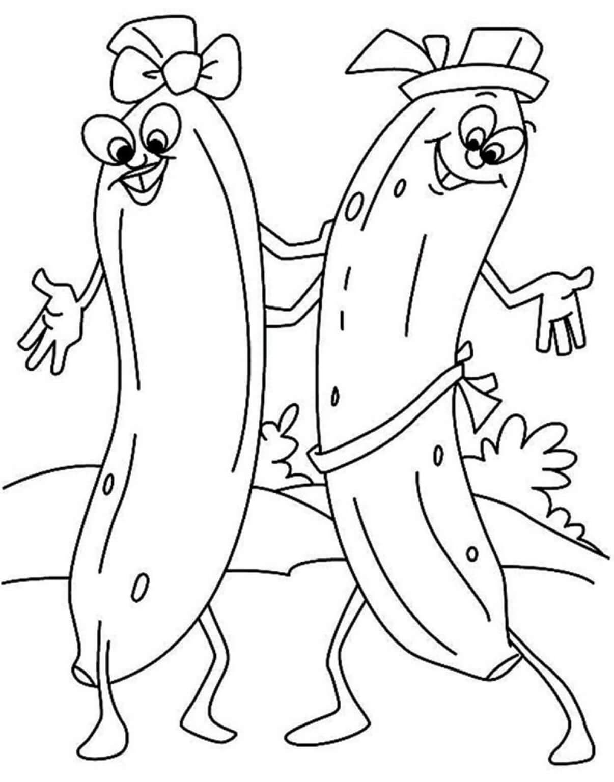 Grappige Twee Bananen