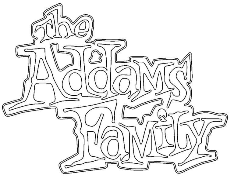 Het Addams Family Logo