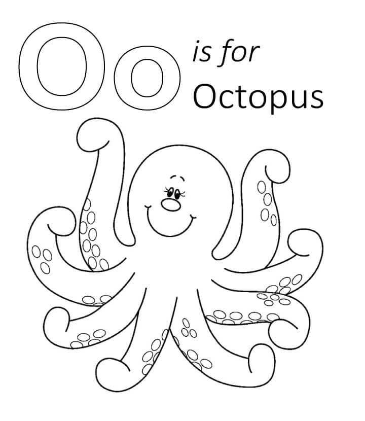 O Is Voor Octopus