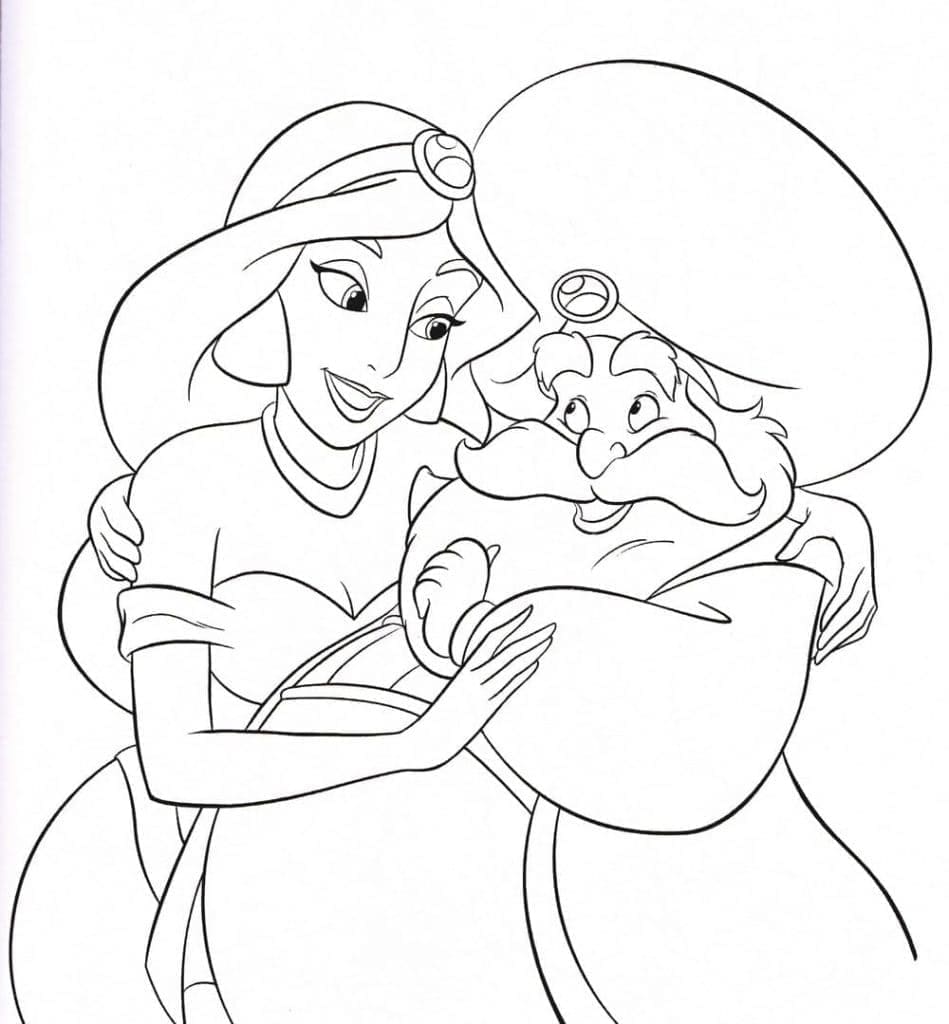 Prinses Jasmine En De Koning