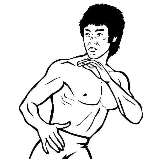 Afdrukbare Bruce Lee