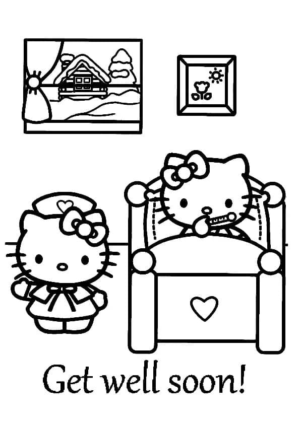 Beterschap Hello Kitty