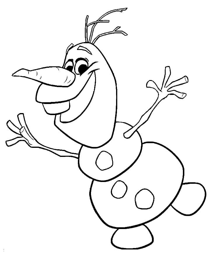 Dansende Olaf