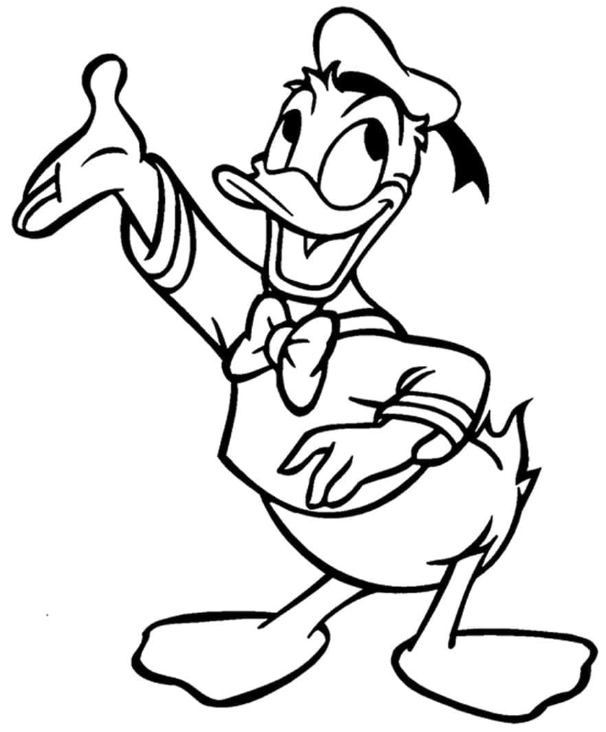 Disney Personage Donald Duck
