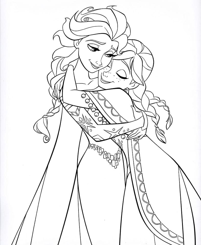 Elsa En Anna Uit Frozen