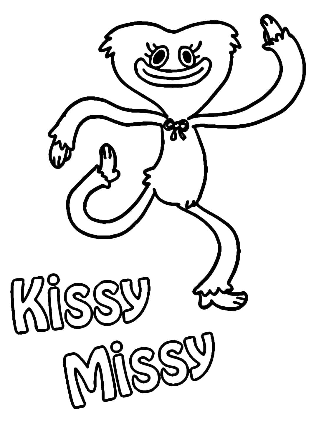 Grappige Kissy Missy