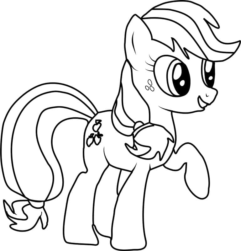 Lieve Applejack Mijn Kleine Pony