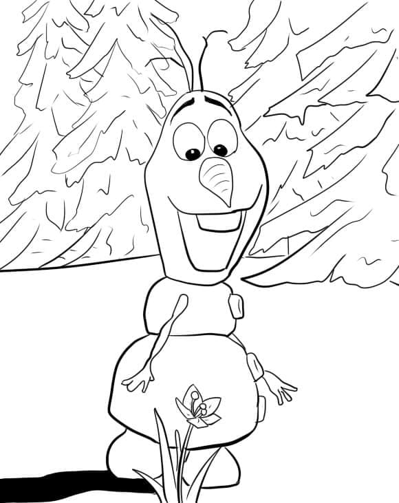 Olaf in Frozen Afslanken
