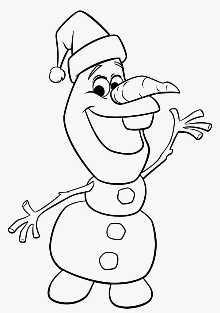 Olaf Met Kerstmis
