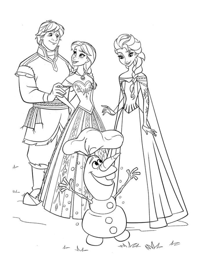 Personages Uit Frozen