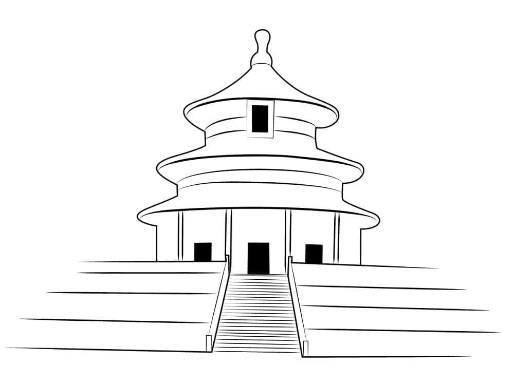 Tempel Van De Hemel in Peking