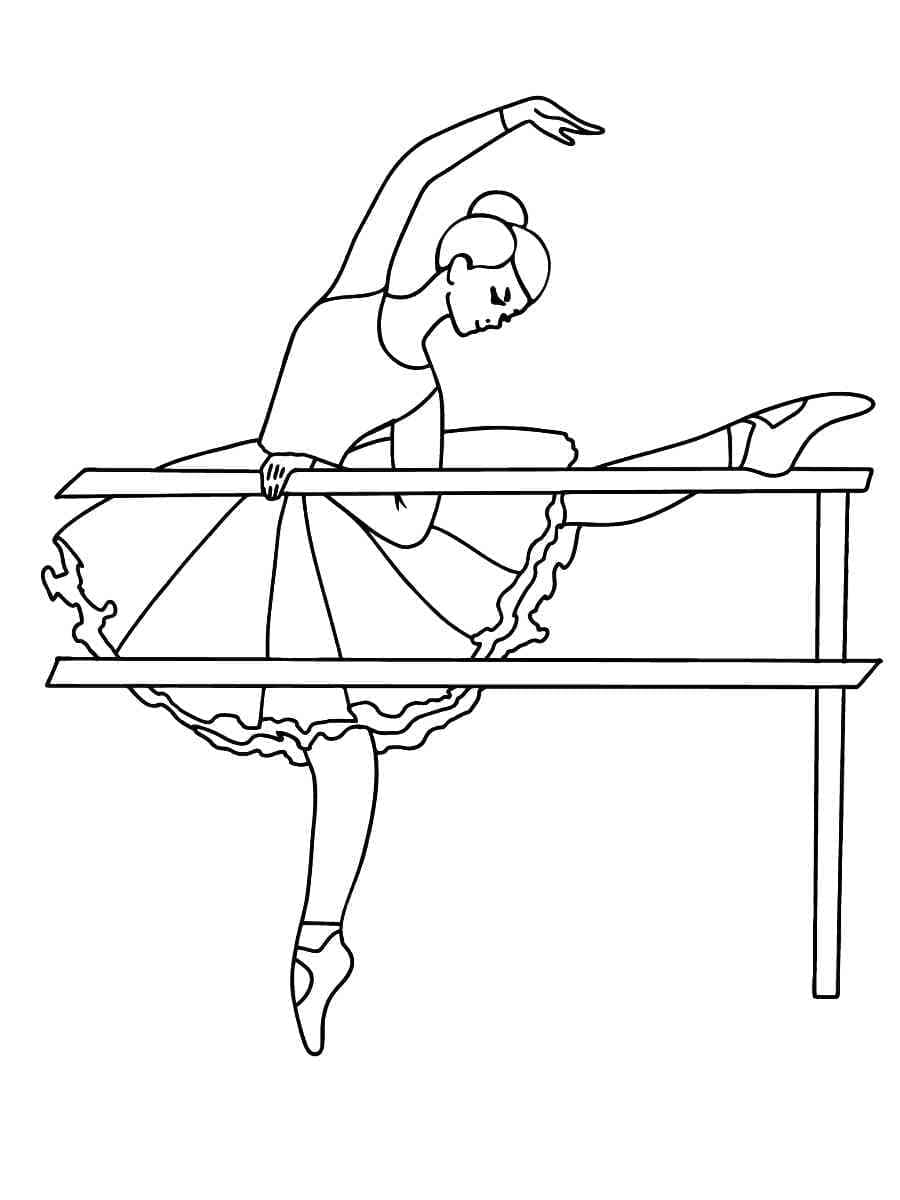 Ballerina Gratis Printbaar