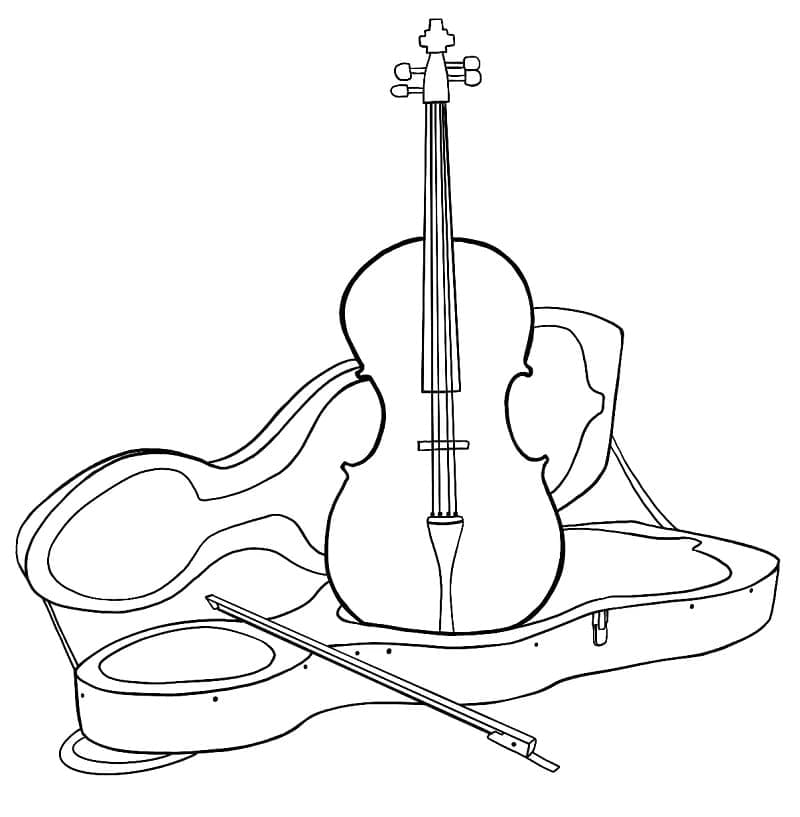 Cello Gratis Afdrukbaar