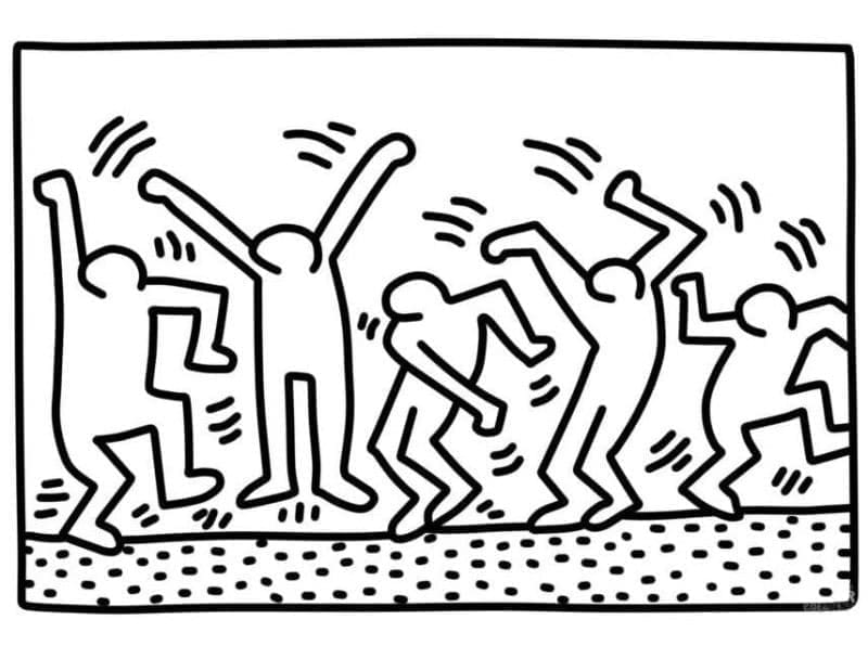 Dans van Keith Haring