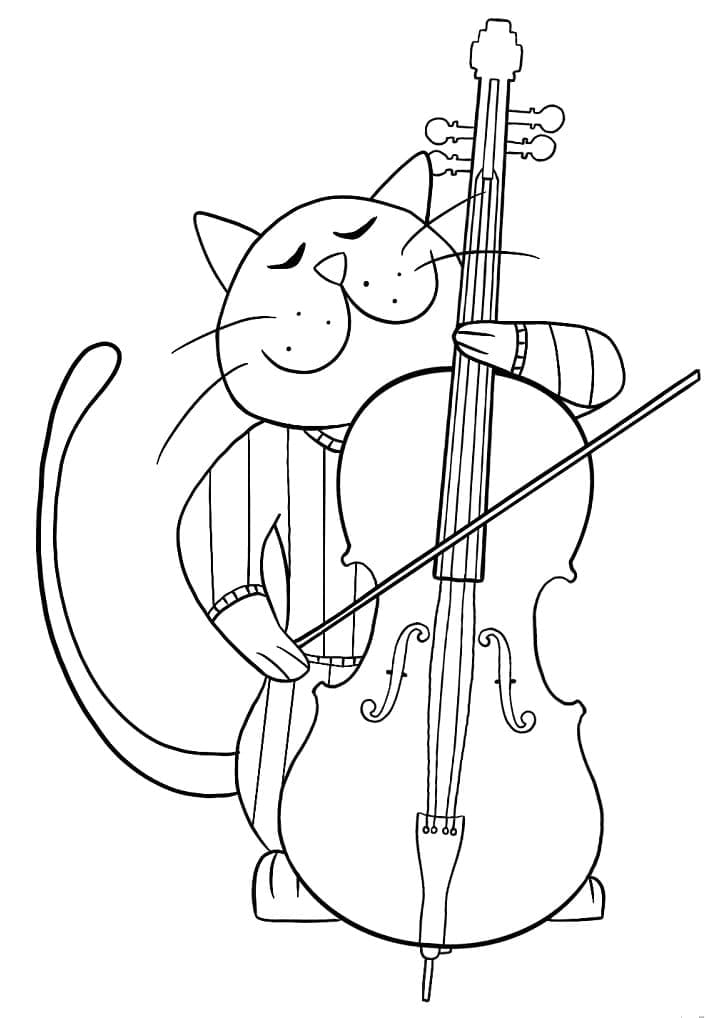 Kat Speelt Cello