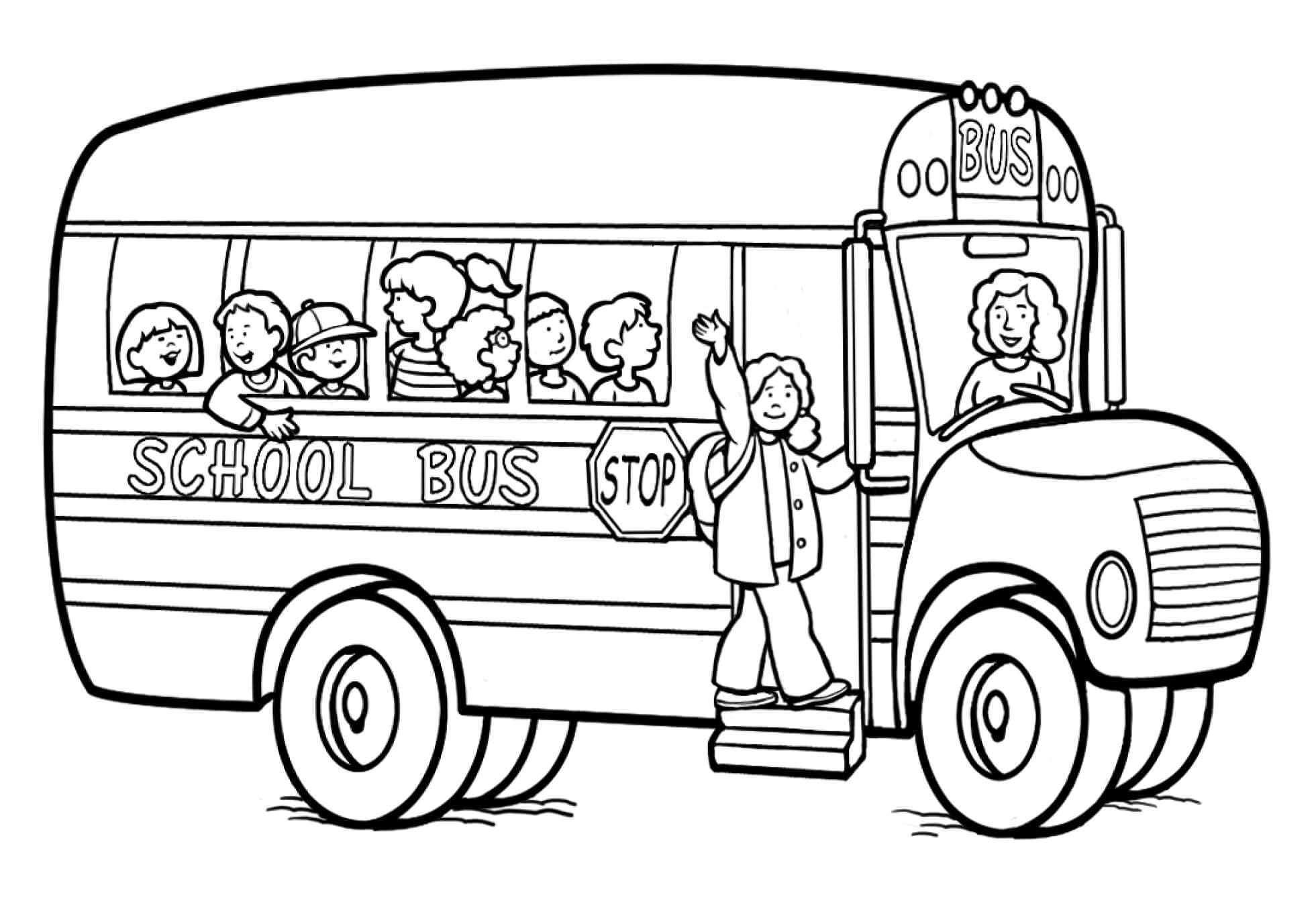 Kinderen In De Bus