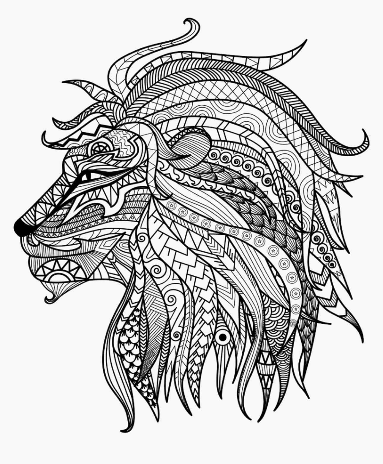 Koel Leeuwengezicht Mandala