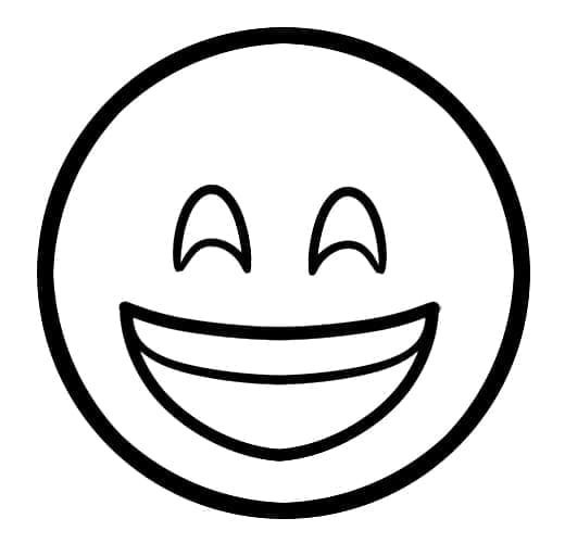 Lachend Gezicht Met Lachende Ogen Emoji