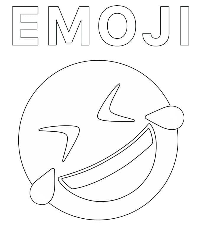 Rollend Over De Vloer Lachende Emoji