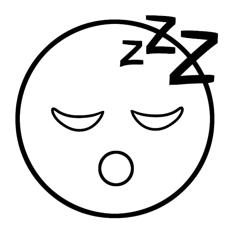 Slapende Gezicht Emoji