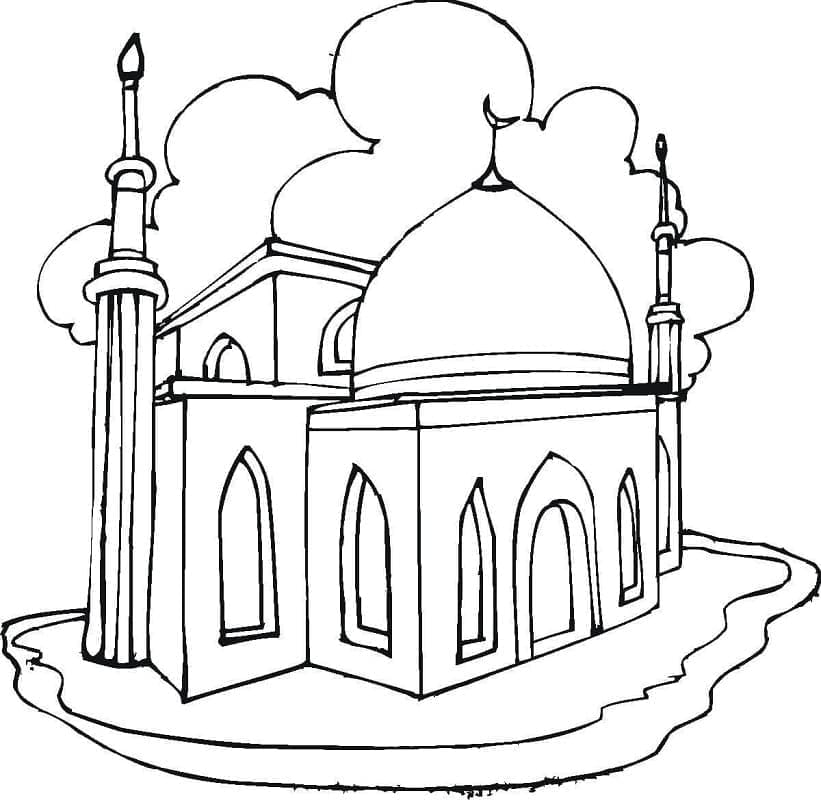 Afdrukbare Moskee