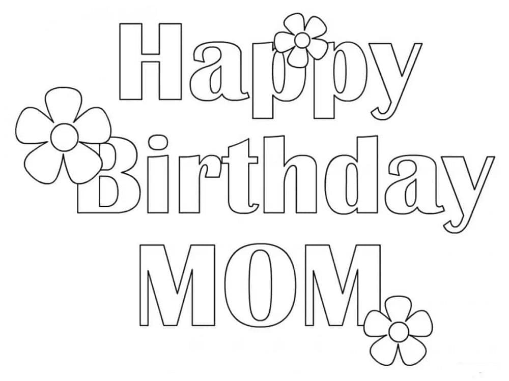 Gelukkige Verjaardag Mama