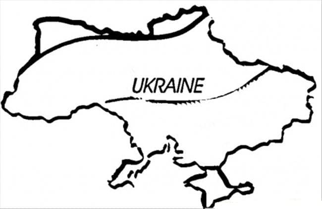 Gratis Afdrukbare Kaart Van Oekraïne