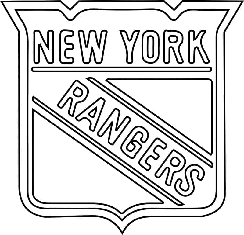 New York Rangers Logo Vrij