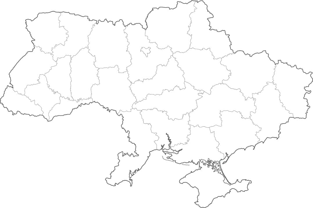 Oekraïne kaart