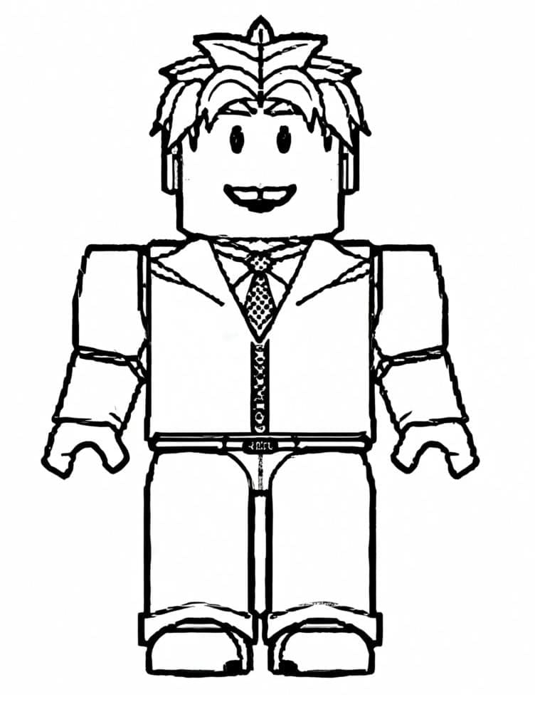Roblox Speeltje Kleurplaat Kinderen Kleurplaat