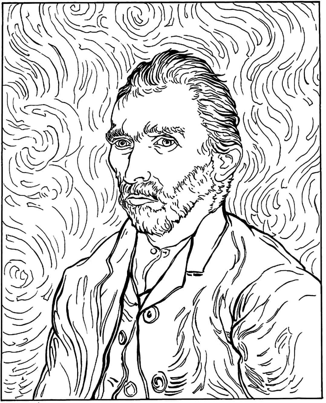 Vincent van Gogh-portret