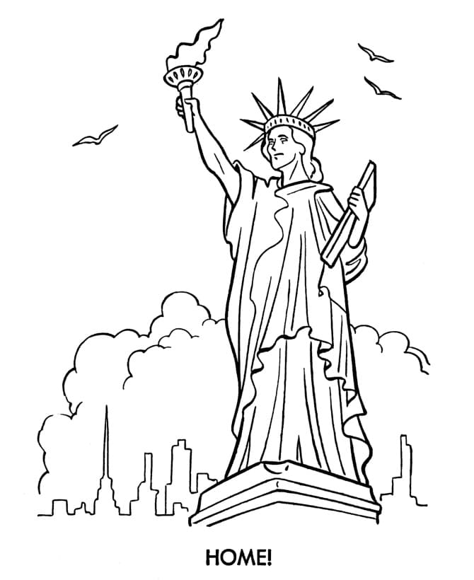 Vrijheidsbeeld In New York