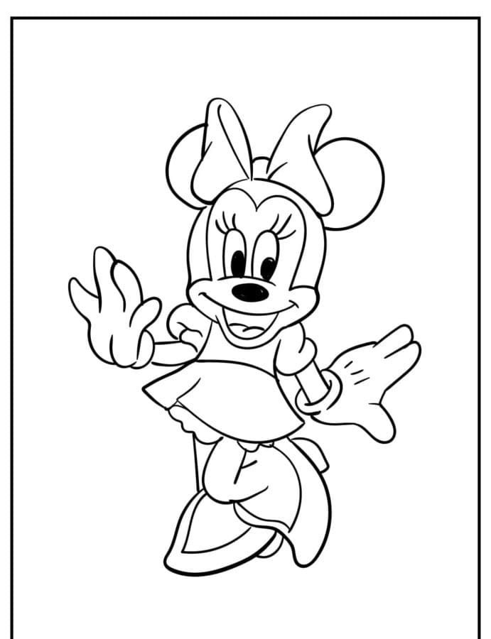 Charmante Minnie mouse