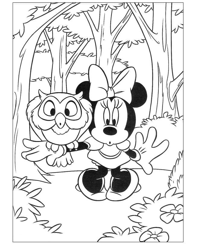 Minnie en Uil