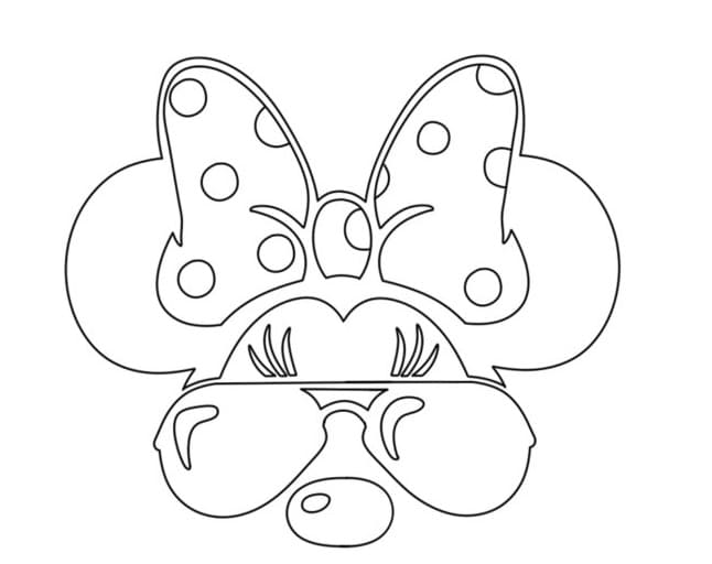 Minnie Mouse-masker