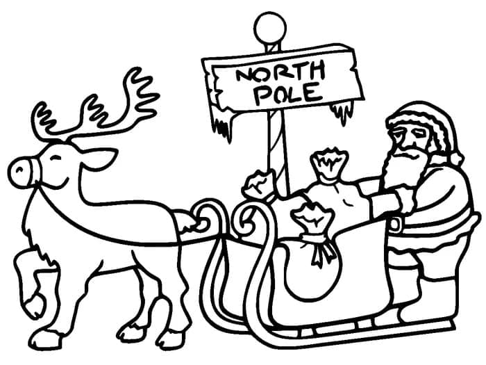 Noordpool Kerstman