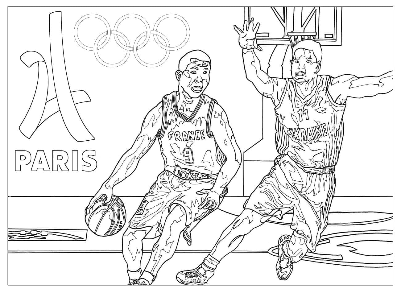 Basketbal 2024 Olympisch