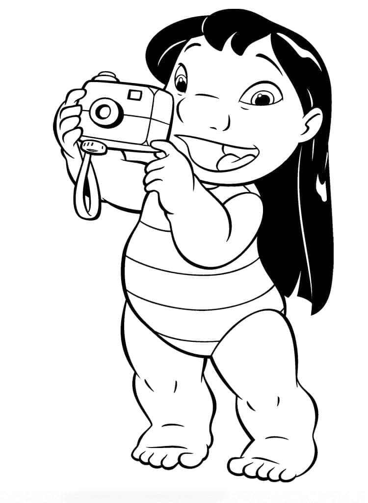 Lilo en een Camera