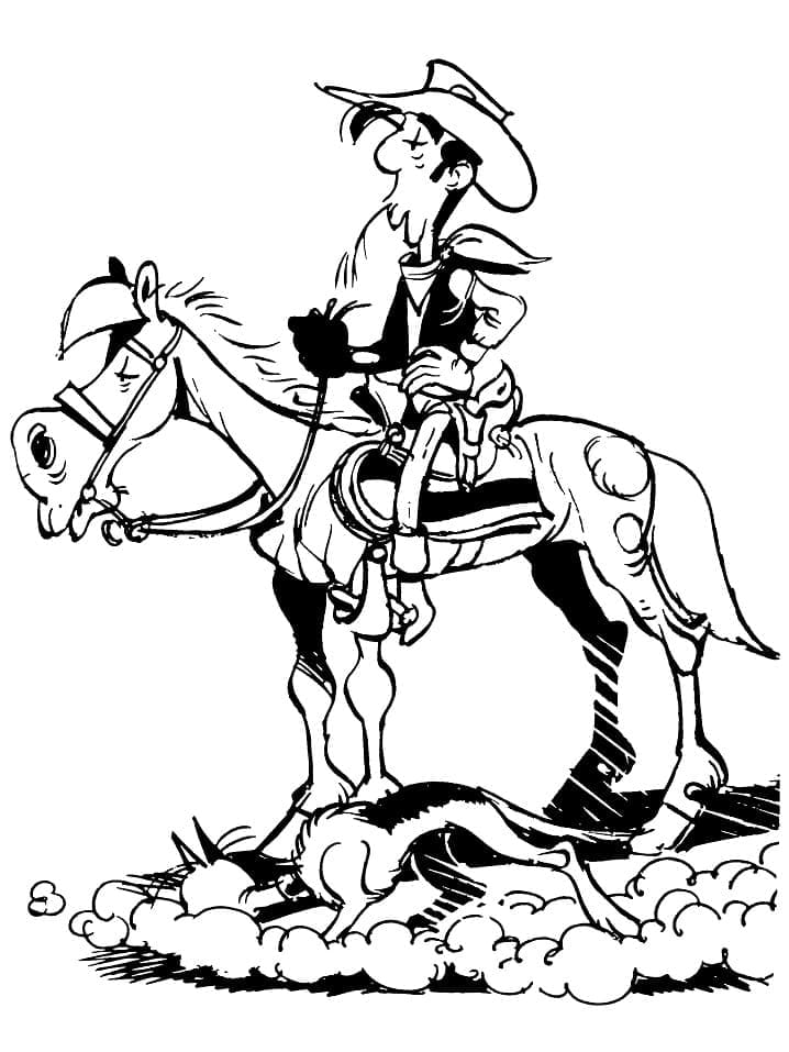 Lucky Luke en Zijn Paard