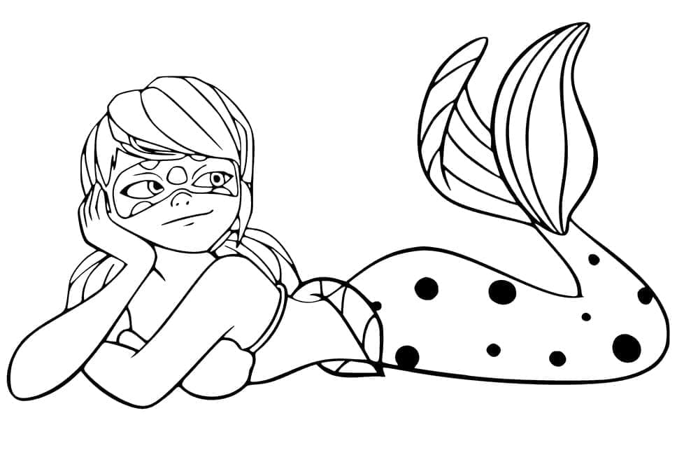 Marinette Ladybug Meermin