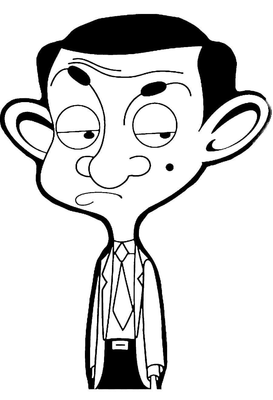 Verdrietig Mr Bean