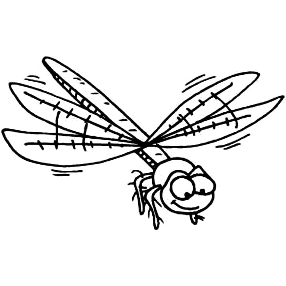 Vliegende Libelle