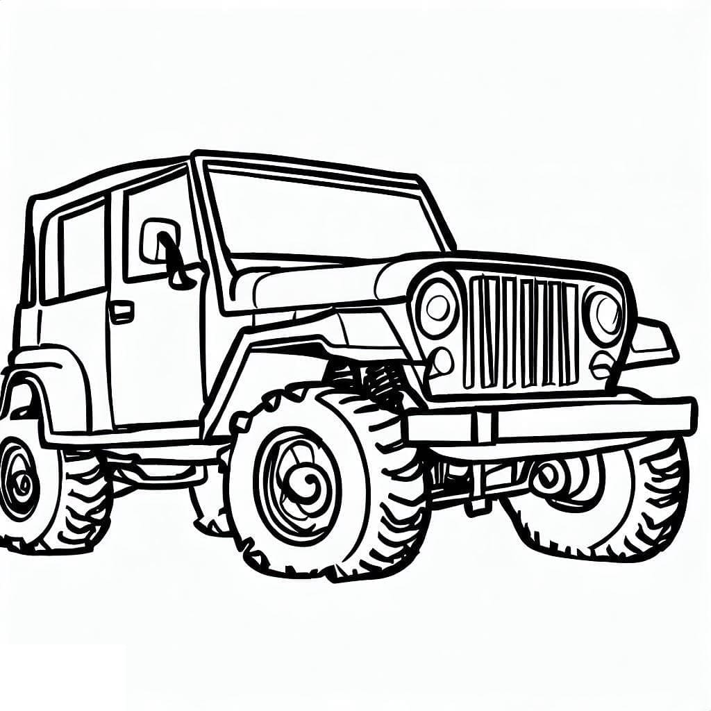 Een Jeep-auto