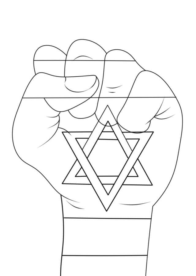 Hand met Israël-logo
