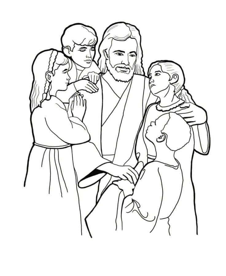 Jezus en kinderen