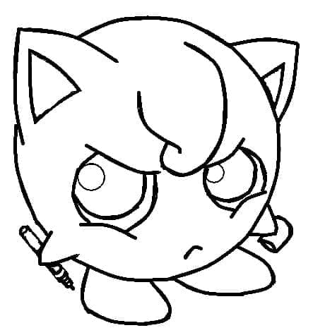 Jigglypuff afdrukken