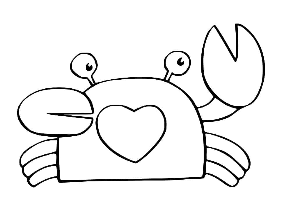 Krab met hart